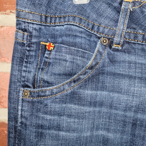 Hudson Signature Size 31 Bootcut Jeans Style # W170DCB Women Dark Wash - Picture 4 of 6